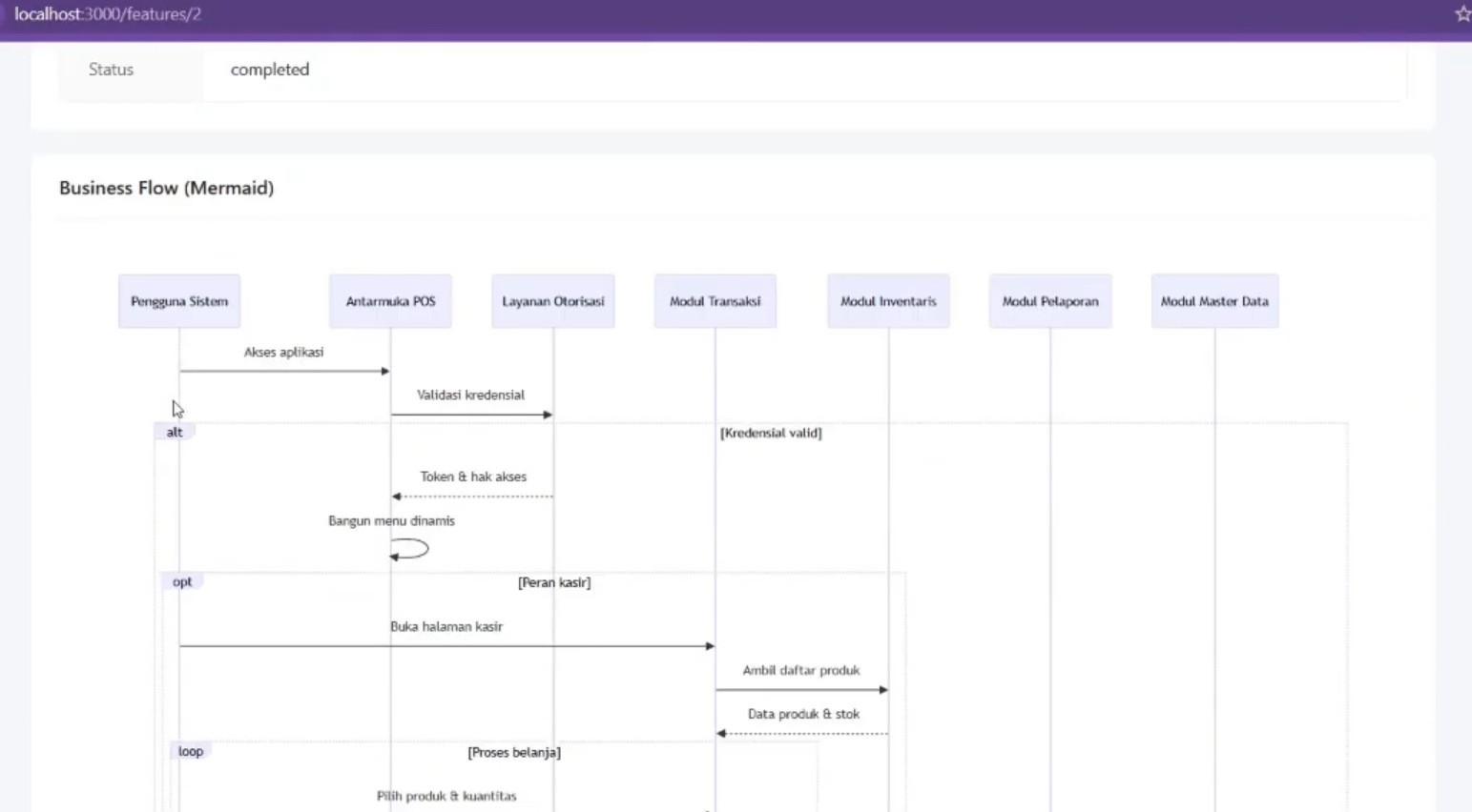 Screenshot Realtime Chat